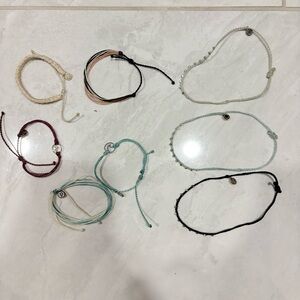 pura vida bracelet/anklets bundle